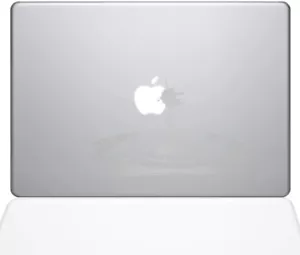 The Decal Guru Apple Sauce Shot Decal Vinyl Sticker 13" MacBook Pro Silver - Picture 1 of 1
