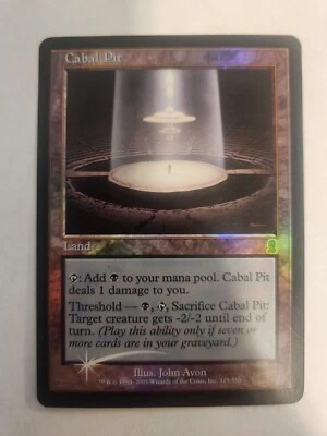 FOIL Cabal Pit | MtG Magic Odyssey | English Light Played - Image 1 of 2