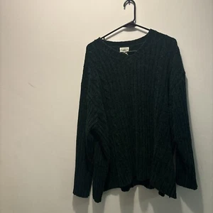 Vintage Classic Elements Ladies Green Sweater Size 3X Soft Warm Christmas - Picture 1 of 10