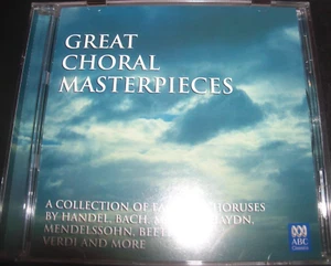 Great Choral Masterpieces – Various ABC Classics CD – Like New - Picture 1 of 2