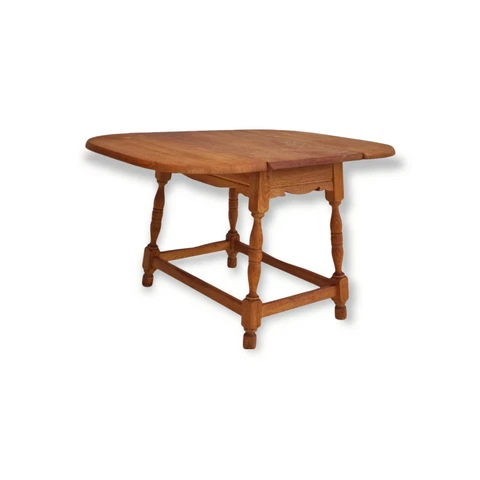 60s, coffee table, Danish design, Henning Kjærnulf style, oak, original Cover