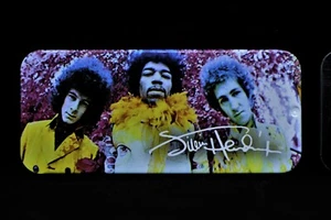 Púas de guitarra Dunlop Jimi Hendrix calibre pesado y mediano, paquete de 12 2 latas de coleccionista - Imagen 1 de 12