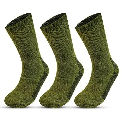 Mens Merino Wool Blend Military Work Boot Thick thermal Winter Socks 2.8 Tog - Image 1 of 4