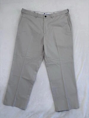 Pantalones Haggar Hombre Calce Clásico Caqui, Talla 40x29, Piedra, 470GW5F900 Foto 1 de 4