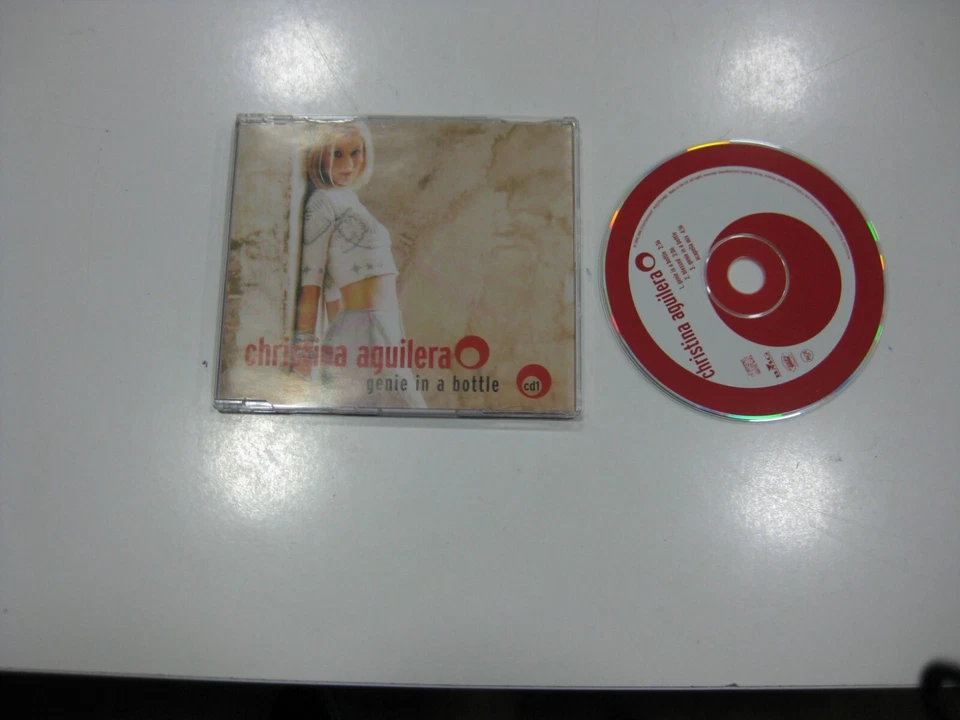 Christina Aguilera CD Single Europa Genie IN A Bottle - Bild 1 von 1