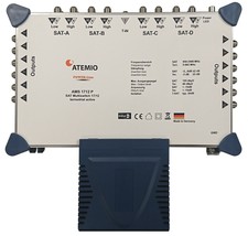 ATEMIO AMS1712P Multischalter POWER-Line 17/12 (4 Satelliten auf 12 Teilnehmer)