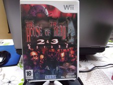 JEU NINTENDO WII - THE HOUSE OF THE DEAD. 2 & 3 RETURN