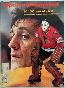 March 29, 1971 Phil and Tony Esposito Boston Bruins Sports Illustrated - Picture 1 of 1