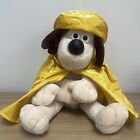 Vintage Wallace And Gromit Backpack Yellow Raincoat Plush Soft Toy 1989 Rucksack