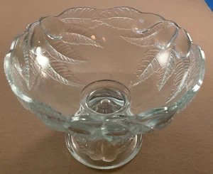 Vtg Baltimore Pear Footed Dish Bowl Compote 5.5" Diameter 8" Tall Hard to Find - Picture 1 of 4