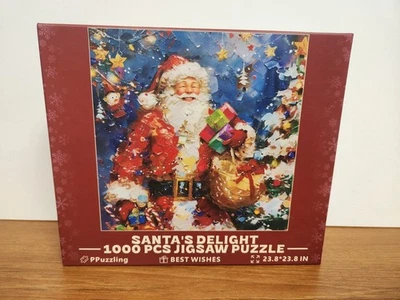 Puzzle 1000 Pezzi La Delizia di Babbo Natale - Completo Verificato - Immagine 1 di 4