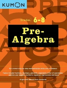 Kumon Klasse 6-8 Voralgebra von Kumon Verlag (Englisch) Taschenbuch - Bild 1 von 1