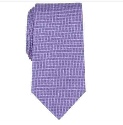 Corbata de cuello Michael Kors DORSET MINI púrpura liso para hombre 2MKC24-1055 Foto 1 de 4