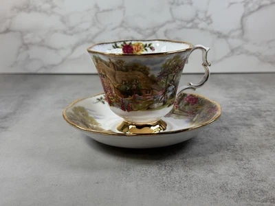 Royal Albert 'A Celebration Of The Old Country Rose Garden' TeaCup & Saucer Set - image 1 of 4