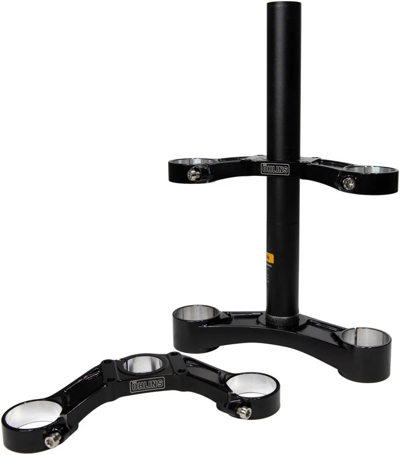 Ohlins DH38 Suspension Fork Crownset - 46mm Offset, Flat and Riser Upper - Image 1 of 1