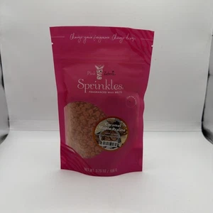 Pink Zebra Sprinkles 3.75 Oz Bag - Caramel Maple Praline NEW - Picture 1 of 2