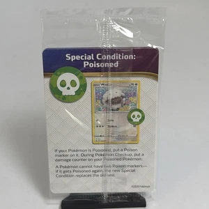 Pokemon Card Special Condition Poisoned Promo Card Wooloo Sealed 153/202 - Picture 1 of 8