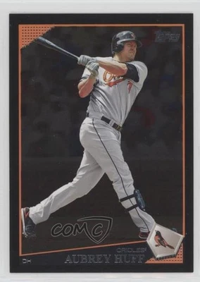 2009 Topps Wal-Mart Black Aubrey Huff #45 - Image 1 of 2