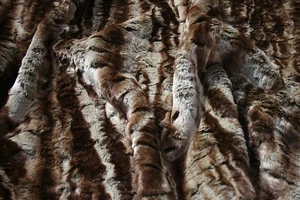 Material de tela de piel sintética súper lujoso - CHINCHILLA 350 - Imagen 1 de 1