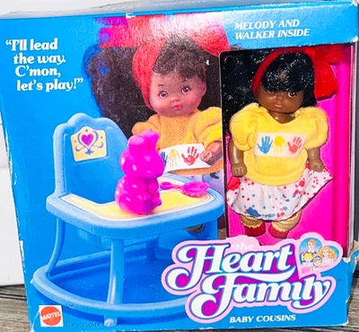 Mattel The Heart Family Baby Cousins Melody & Walker Nuevo en caja Foto 1 de 3