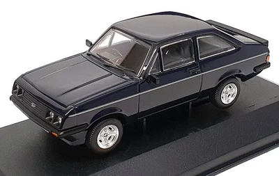 Vanguards 1/43 Scale VA14909 - Ford Escort Mk2 RS2000 - Midnight Blue  - Image 1 of 4