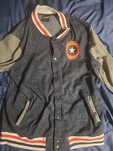 Mad Engine Marvel Comics Captain America Varsity Jacket 2XL - Picture 1 of 14