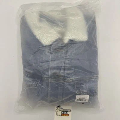Taylor Swift NWT 1989 (TAYLOR'S VERSION) CLEAN DENIM JACKET Size L NEW SUMMER — 第 1/4 张图片
