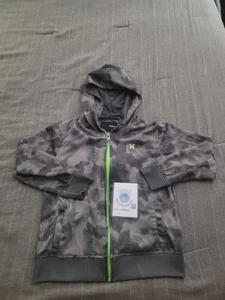Boys Size 7 Hurley Zip Up Jacket With Hood. - Picture 1 of 4