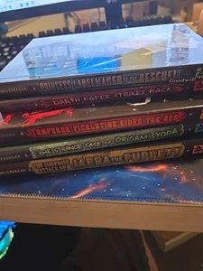 Lot Of 5 Angleberger Books Stars Paraody - Foto 1 di 6
