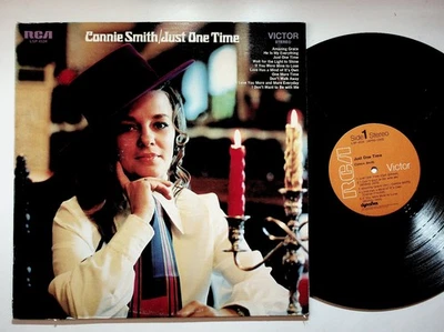 Connie Smith - Just One Time LP Record 1971 RCA Victor Country Stereo 33RPM - Image 1 of 2