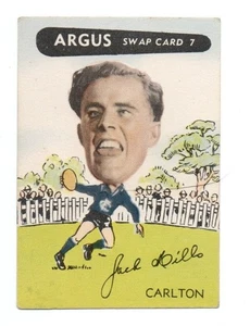 1954 Argus (7) Jack MILLS Carlton - Picture 1 of 2