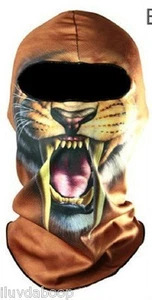 Snarl BALACLAVA Nylon Mask for Motorcycle snow skiing bicyclist ATV or Hunting - Picture 1 of 5