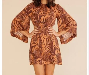 MINKPINK Tropical Finley Cut Out Mini Dress - Picture 1 of 10