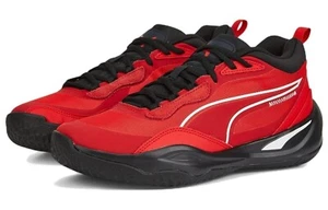 Zapato deportivo de baloncesto profesional PUMA Playmaker para hombre talla 9,5 377572-01 rojo negro azabache - Imagen 1 de 8