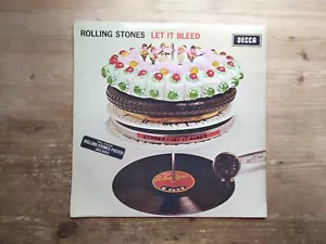 Rolling Stones Let It Bleed 1W/1W 1st Press VG+ Vinyl LP Record Album SKL5025 - Picture 1 of 4