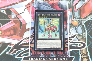 YuGiOh ZW - Dragonic Halberd LIOV-EN040 1st Edition Super Rare - Picture 1 of 2