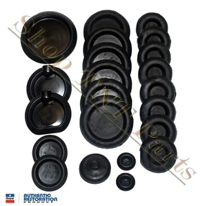 1970-74 Dart Demon Duster Valiant Body Plug Kit Mopar Lic'd Rubber Plug Grommets - Picture 1 of 2