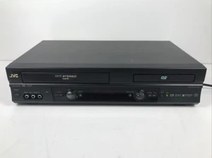 JVC HR-XVC20U DVD VCR Combo 4 Head HiFi VHS Works Great DVD Won’t Open - Picture 1 of 8