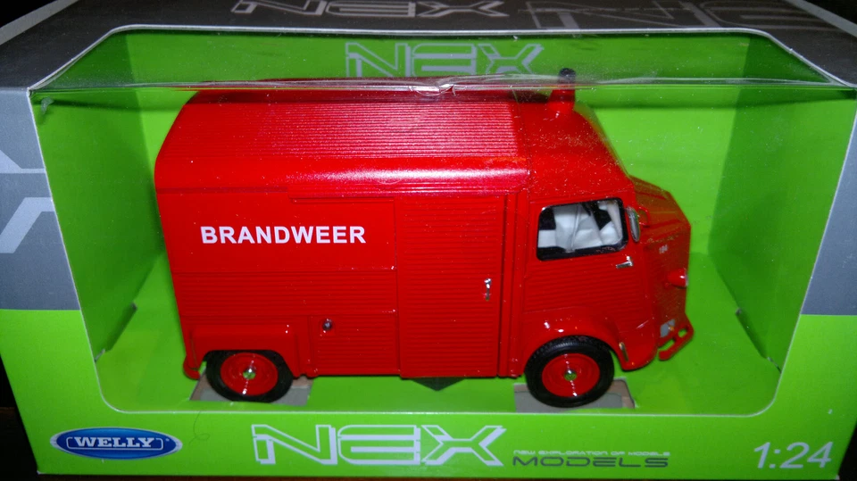 Citroen Type H Brandweer Welly 1:24 - Immagine 1 di 1