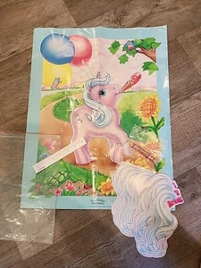My Little Pony Vintage Pin The Tail On the Pony Juego 1988 G1 MLP Raro y Divertido! - Imagen 1 de 11