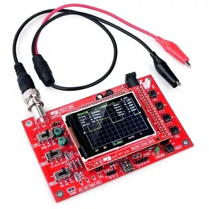 Osciloscopio Digital DSO138 2.4'' TFT Digital (1Msps ) Ensamblado + Sonda - Imagen 1 de 5