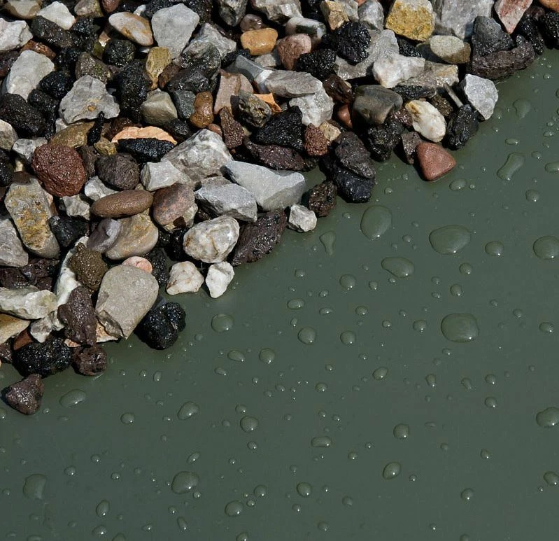 7,49€/m² Teichfolie oliv grün PVC 1,0mm  -  Gartenteich Folie Teich Naturteich - Bild 1 von 1