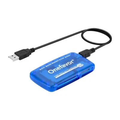 Smartmedia Kartenleser All-In-1 USB Universal Multi Card Adapt für SM CF Karte - Bild 1 von 4