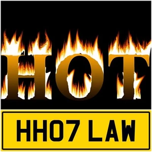 HOT LAW! LAWYER LAWS LAWSON PRIVATE REGISTRATION CHERISHED NUMBER PLATE HH07 LAW - Picture 1 of 2