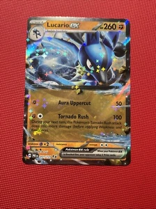 Lucario Ex #51 Pokemon Prismatic Evolutions - Bild 1 von 3