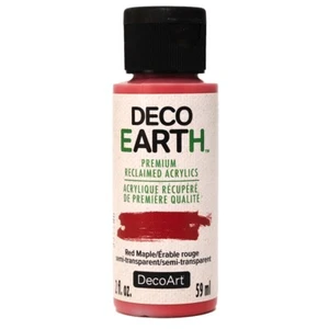DecoEARTH Reclaimed Acrylic Paint 2oz-Red Maple - Picture 1 of 1