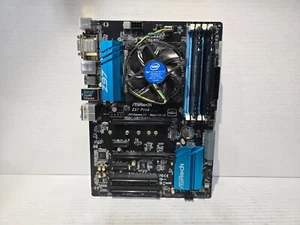 ASRock Z97 Pro4 Motherboard, Intel i5-4690K, 16GB 2400 DDR3 RAM 2 X 8GB - Imagen 1 de 13