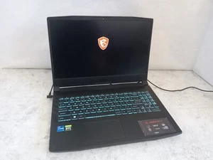 MSI Crosshair 15 A11UDK Gaming Laptop Intel i7-11800H 16GB RAM -PARTS -READ -RR - Picture 1 of 11