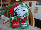Peanuts Whitman's Tin Santa Snoopy Delivering The Presents Sealed Candy No Good