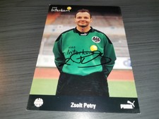Zsolt Petry hand signed Eintracht Frankfurt autograph card